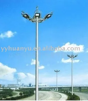 middle mast street lighting poles