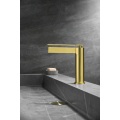 Luxury high quality brass basin faucet brushed gold bathroom sink mixer