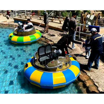 Inflatable Electric Bumper Boat for Adults at Water Park