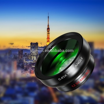 M37mm 0.45X Wide angle with macro for Smart mobile cell phone camera lens kit