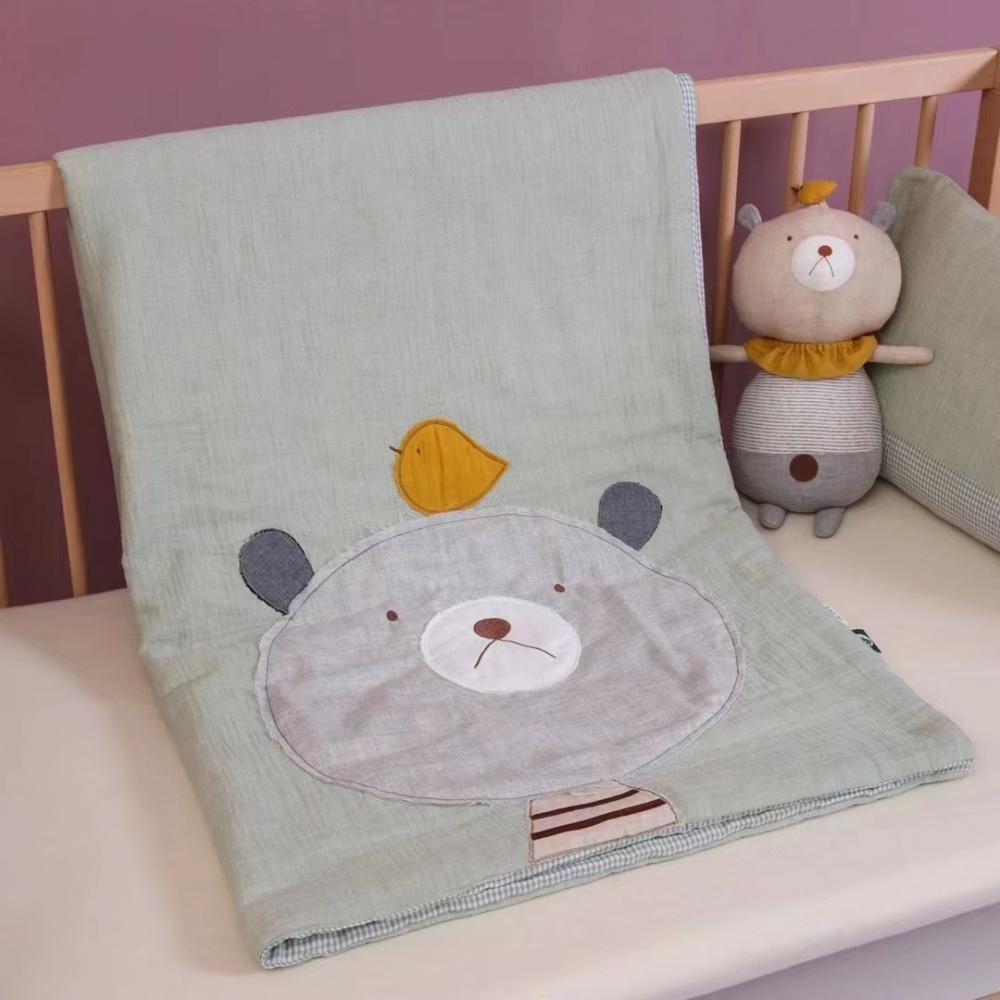 Couette en coton doux Guaze pour bébés nouveau-nés