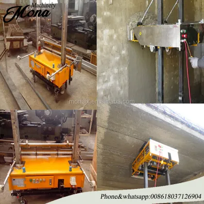 Wall Plastering and Rendering Machines: Automating Your Construction Project