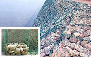 Galvanized & PVC Hexagonal Wire Mesh/Gabion Mesh