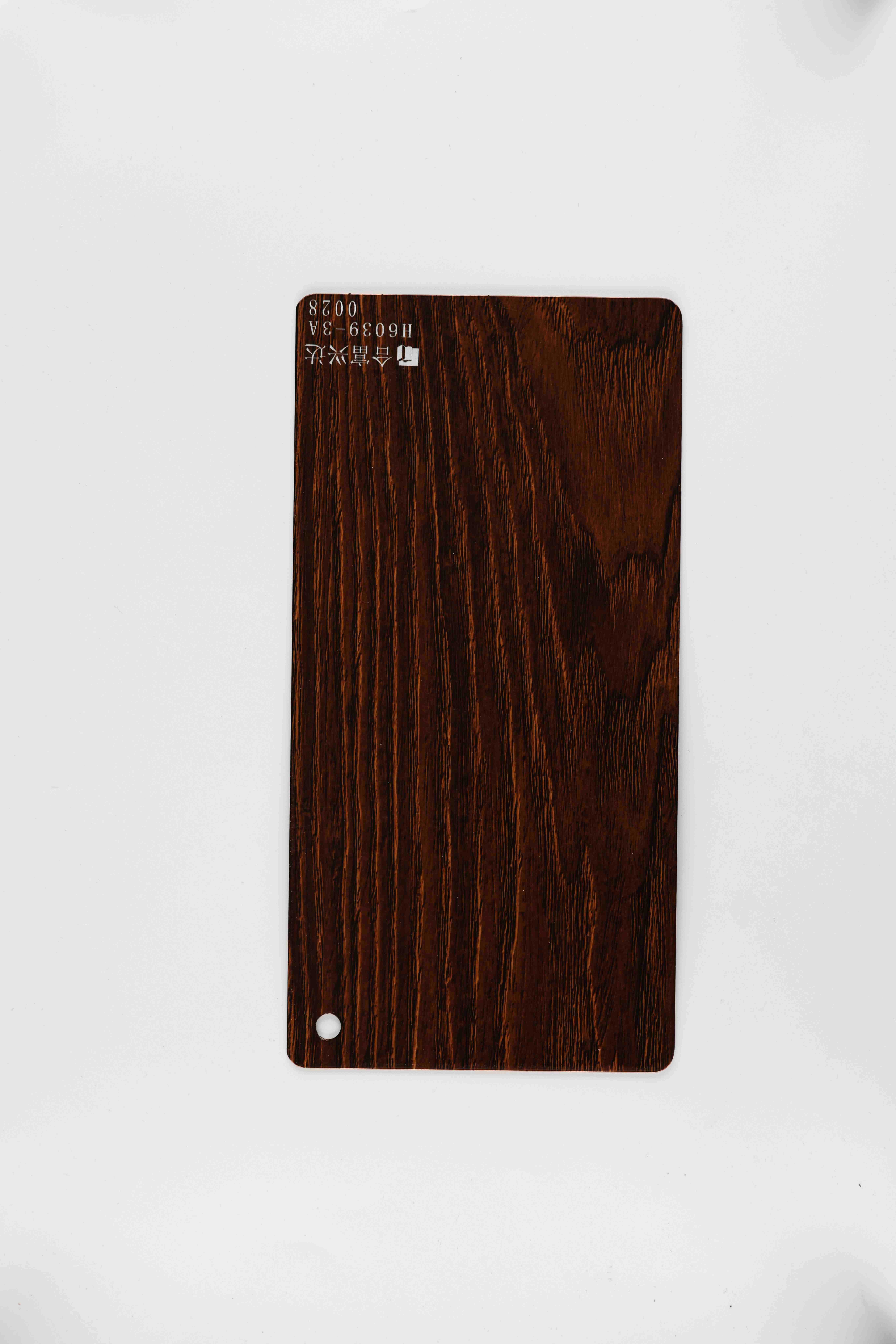 विंटेज रेड टीक टेक्सचर H6039-3A का क्लोज़-अप