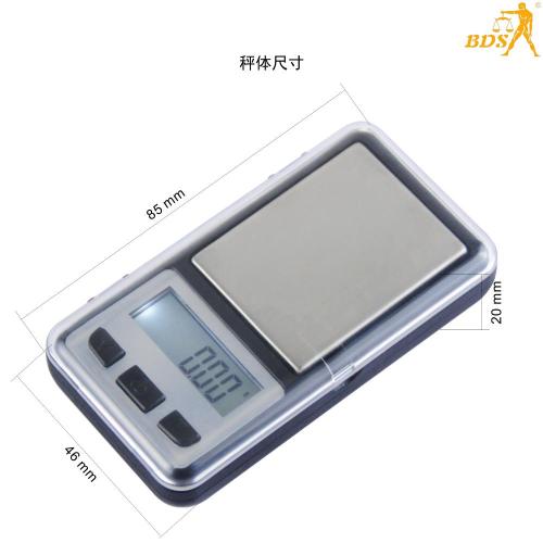 2*AAA batteries Jewelry scale
