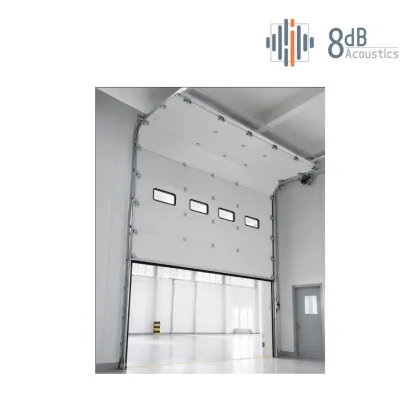 Lifting acoustic soundproof door