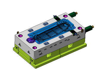 High pressure die casting mold LED protection cover