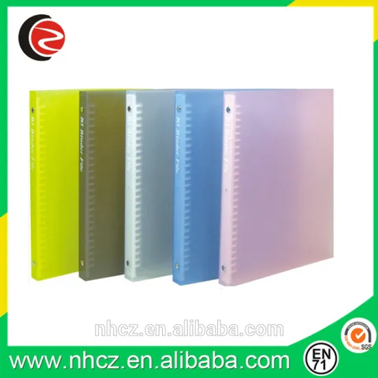 A4 Soft Clear Books with 20 pockets