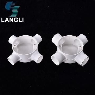 4 Way Pvc Junction Box Round Circular