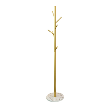 Wholesale Metal Home Furnishing Coat Rack with Rotating Hanger, Marbleize Paper, and Base Stand