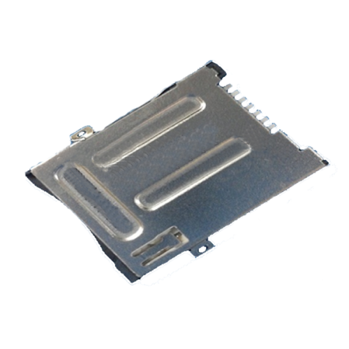 SIM-serie 8-pins 2,4 mm push-type connector