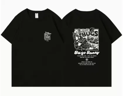 trendy custom New Brand Double Yarn T Shirt