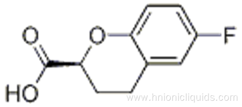 2H-1-Benzopyran-2-carboxylic acid, 6-fluoro-3,4-dihydro-,( 57193070,2S)- CAS 129101-36-6