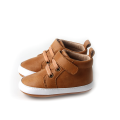 Retro Wax Leather Baby Casual Shoes