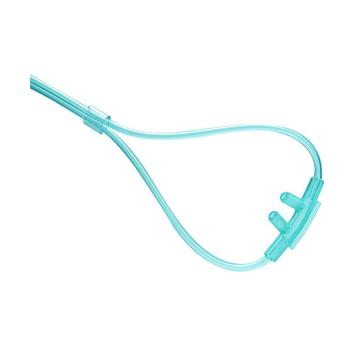 Cánula de oxígeno para la nariz de PVC de grado médico