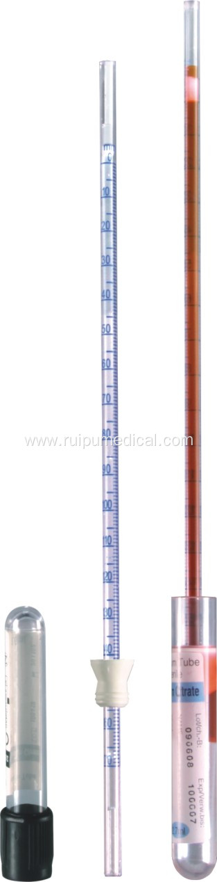 Medical and Laboratory ESR Tube