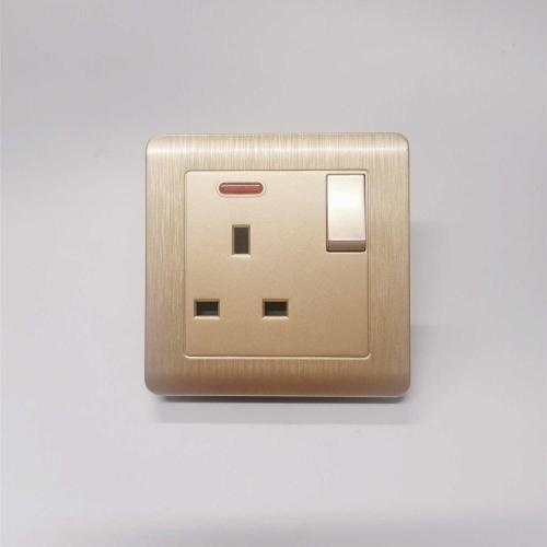 household electrical power switch socket 2 GANG