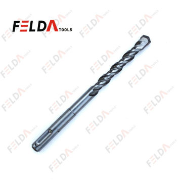 SDS Plus Shank Ground Flute Carbide Tip Sand Blasted Hammer Cutting Bit