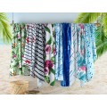 quick dry beach towel with print design