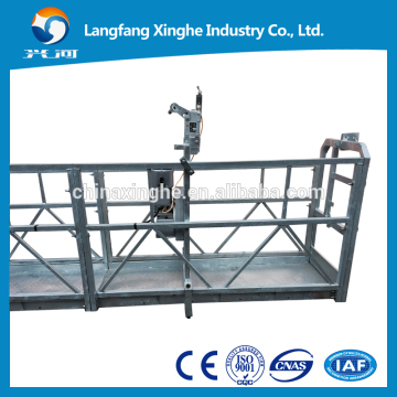 Hanging scaffolding system suspended access platform ZLP800 building painting equipment