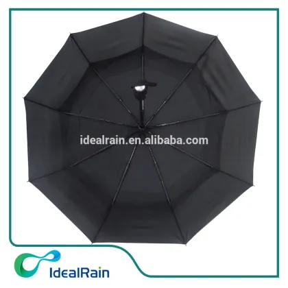 double layer easy open windproof tough umbrella for rain
