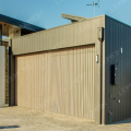 Porta del garage a filo in alluminio sezionale in Australia