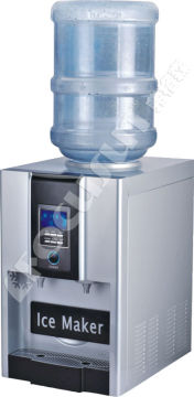 Casa di ghiaccio con distributore d'acqua