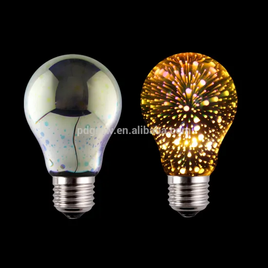 RoHs CE Amazing AC85-265V 3.5W Fireworks G95/G30 3D LED Bulb hot selling 2018