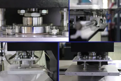 Automation Heating Embossing Machine Garment logo machine