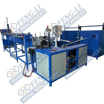 Aluminum Stainless Steel HVAC Spiral Duct Production Line