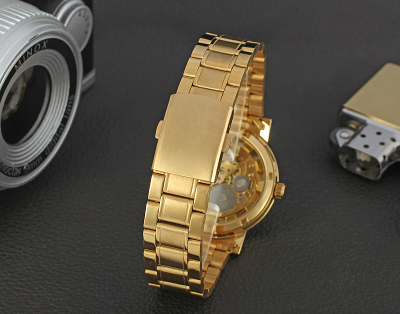 Custom logo 316L stainless steel wrist watch