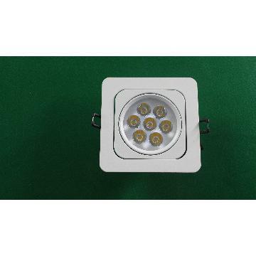 High Power Recessed Black LED Grille Lights