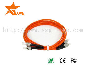 SC/ST singlemode simplex 9/125 Waterproof  Tensile Strength fiber optic patch cord