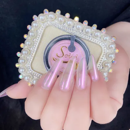 BOKO New Concept Private Label Mirror Pigment Chrome Powder Aurora Pigment Manufacturer