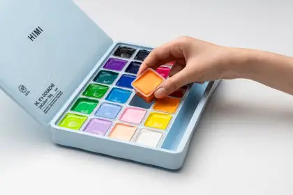 Himi Miya Gouache Artist New 24 Colors Paint Jelly Gouache Paints