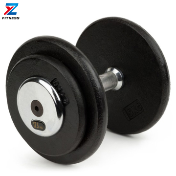 ZY Fitness Detachable Black Cast Iron Dumbbells