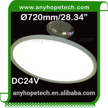Pure white 2400lm 24v 33W 570cm Ra 85 led panel light in china