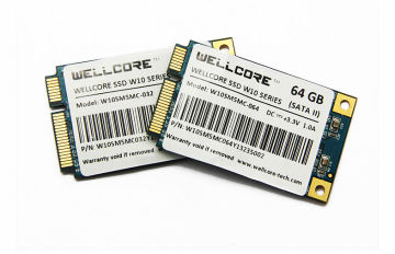 64gb Msata Solid State Drive , Wellcore 50mm Msata Slc Ssd For Tablet Pc