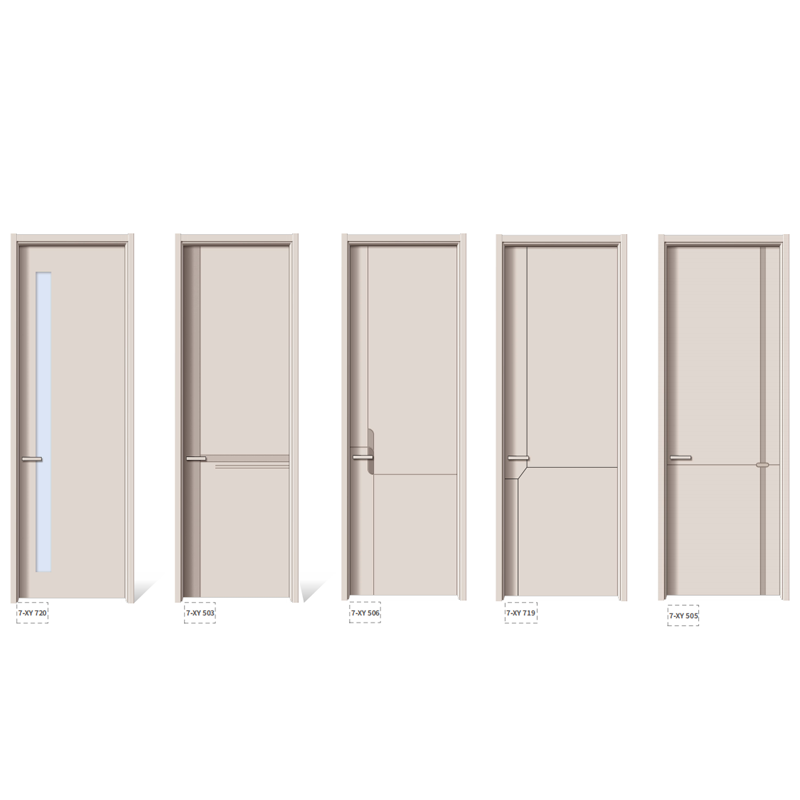Moon-Soul Ash Simple Style Zero Formaldehyde Doors1