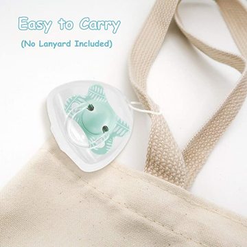 OEM BPA Free PP Teether Bolsa de pezón