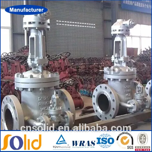 Din Standard 3352 F4 Cast Steel Gate Valve/manual Flanged Gate Valve