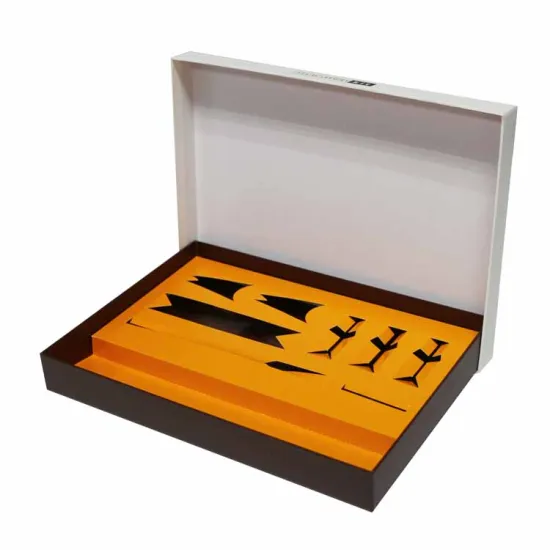 Paper Gift Packaging Box with Inlier Paper Tray