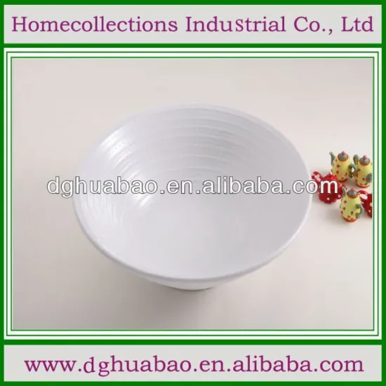melamine solid bowl set