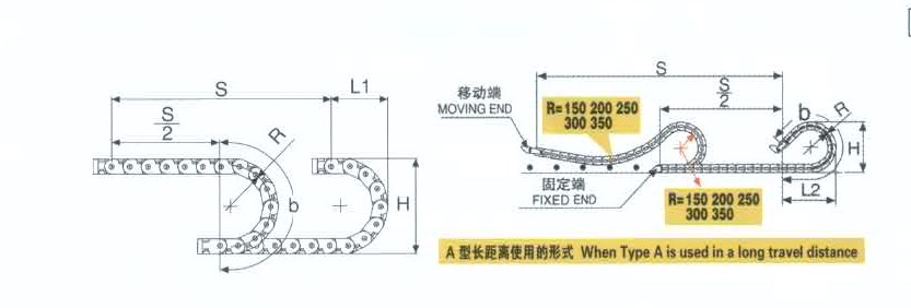 nylon drag chain