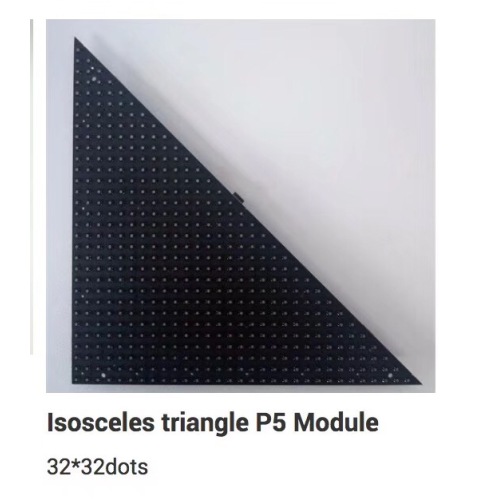 Indoor customized triangle module