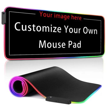 Customizable XL RGB Gaming Mouse Pad with Anti-Slip Rubber Base