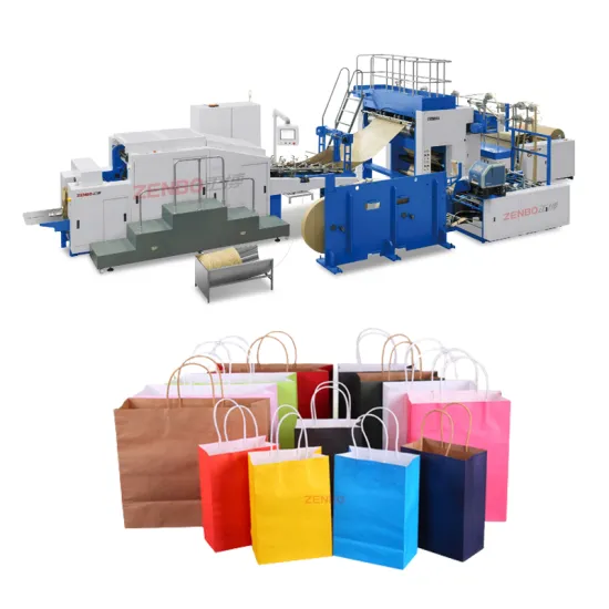 Small Size Paper Bag Gluing Machine ZB260RS