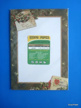 A4 100gsm Party Invitation Letter Paper Gift Letter Notes Greeting Christmas Letter Paper