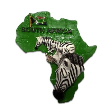 Wholesale African Themed Refrigerator Magnets - Zebra, River Horse, Buffalo