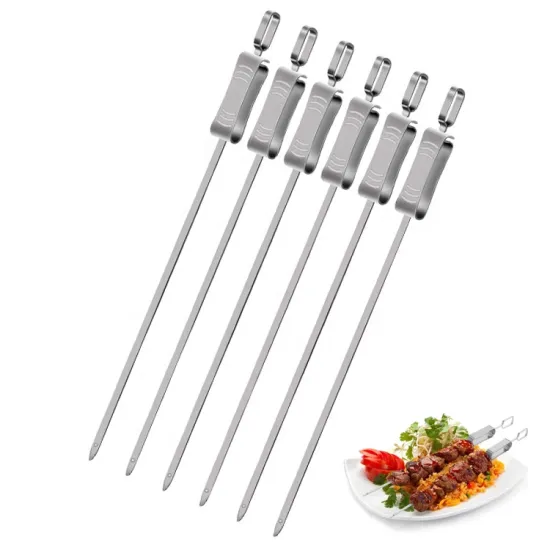 JinHaiYue Hot Selling Stainless Steel Barbecue Skewers: Your Perfect Companion for Outdoor Grilling